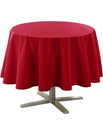 Nappe rectangle en polyester anti tache