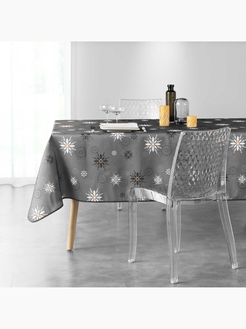 Nappe rectangle Enchantée gris anthracite - Kiabi