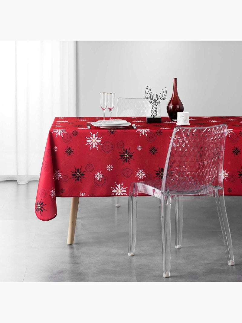 Nappe rectangle Enchantée Rouge - Kiabi