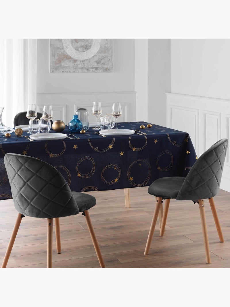 Nappe rectangle Fete etoilee Bleu - Kiabi