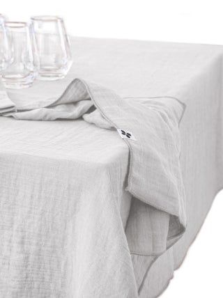 Nappe rectangle gaze de coton Gaia