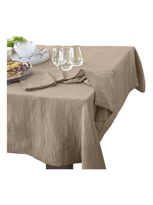 Nappe rectangle gaze de coton Gaia - Kiabi