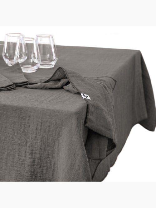 Nappe rectangle gaze de coton Gaia - Kiabi