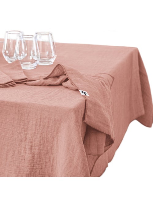 Nappe rectangle gaze de coton Gaia - Kiabi