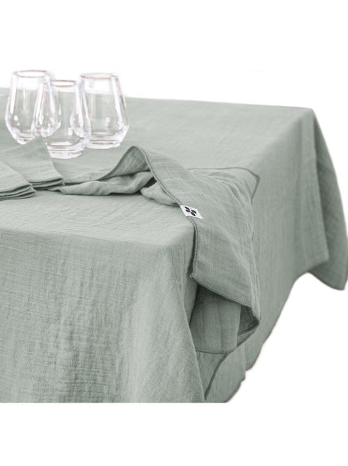 Nappe rectangle gaze de coton Gaia - Kiabi