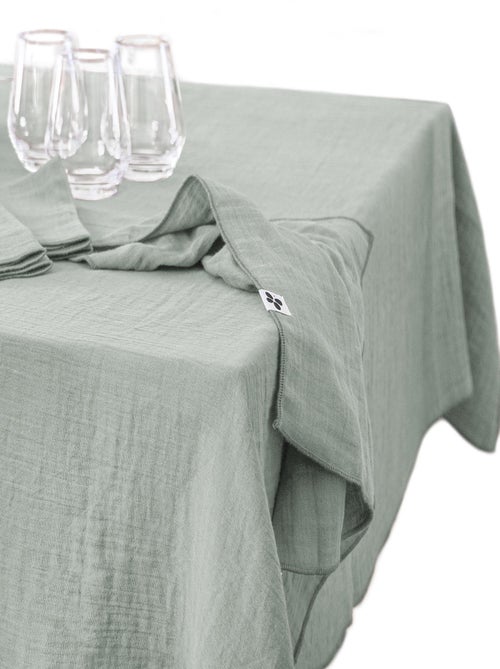 Nappe rectangle gaze de coton Gaia - Kiabi
