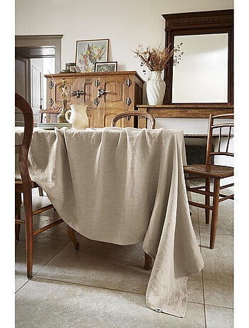 Nappe Rectangle – Lin Lavé Français Luxe - Soline