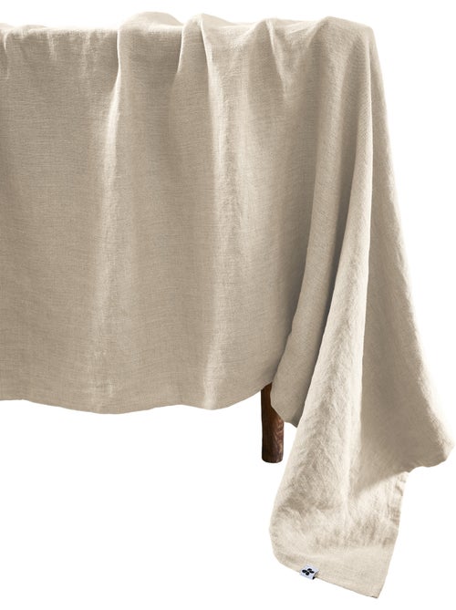 Nappe Rectangle – Lin Lavé Français Luxe - Soline - Kiabi