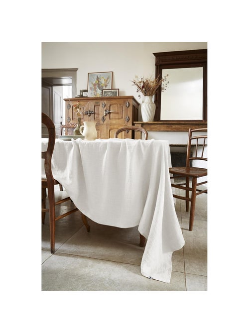 Nappe Rectangle – Lin Lavé Français Luxe - Soline - Kiabi Nappe Rectangle – Lin Lavé Français Luxe - Soline - Kiabi