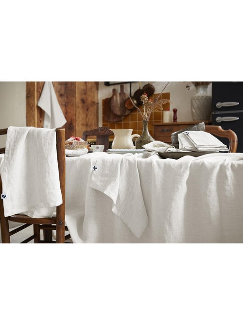 Nappe Rectangle – Lin Lavé Français Luxe - Soline - Kiabi Nappe Rectangle – Lin Lavé Français Luxe - Soline - Kiabi