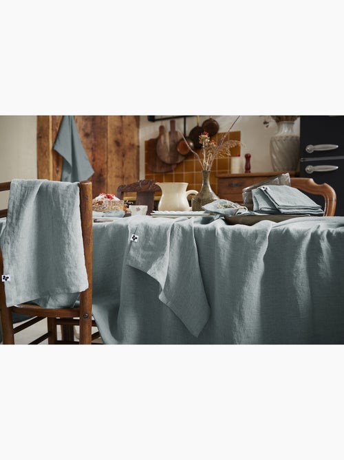 Nappe Rectangle – Lin Lavé Français Luxe - Soline - Kiabi Nappe Rectangle – Lin Lavé Français Luxe - Soline - Kiabi