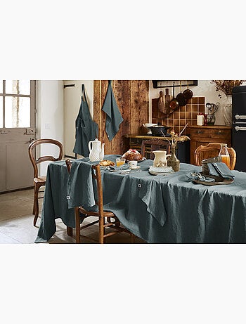 Nappe Rectangle – Lin Lavé Français Luxe - Soline