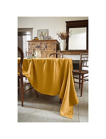 Nappe Rectangle – Lin Lavé Français Luxe - Soline