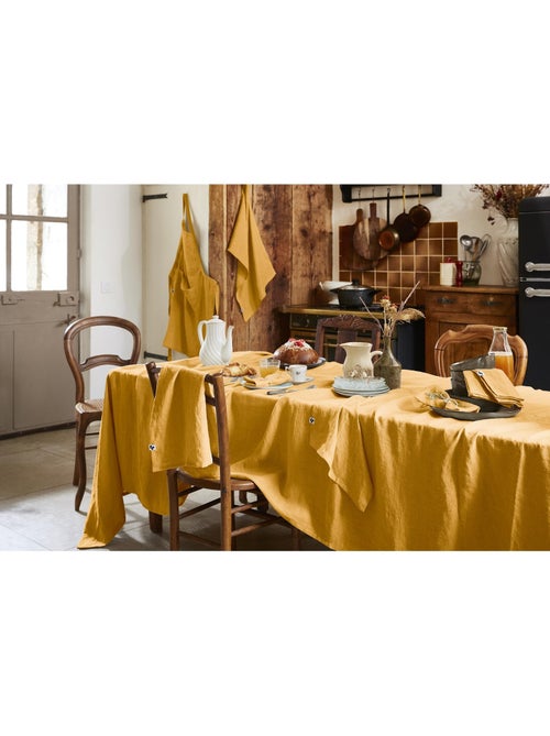 Nappe Rectangle – Lin Lavé Français Luxe - Soline - Kiabi