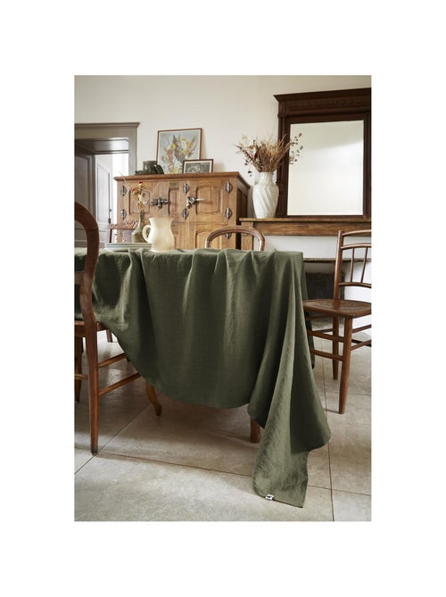 Nappe Rectangle – Lin Lavé Français Luxe - Soline - Kiabi