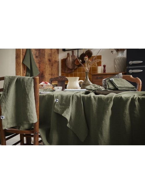Nappe Rectangle – Lin Lavé Français Luxe - Soline - Kiabi