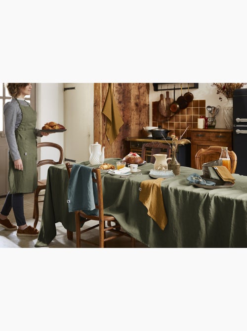 Nappe Rectangle – Lin Lavé Français Luxe - Soline - Kiabi