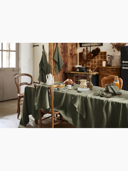 Nappe Rectangle – Lin Lavé Français Luxe - Soline - Kiabi