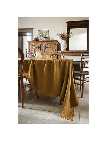 Nappe Rectangle – Lin Lavé Français Luxe - Soline