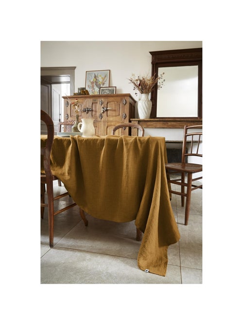 Nappe Rectangle – Lin Lavé Français Luxe - Soline - Kiabi Nappe Rectangle – Lin Lavé Français Luxe - Soline - Kiabi