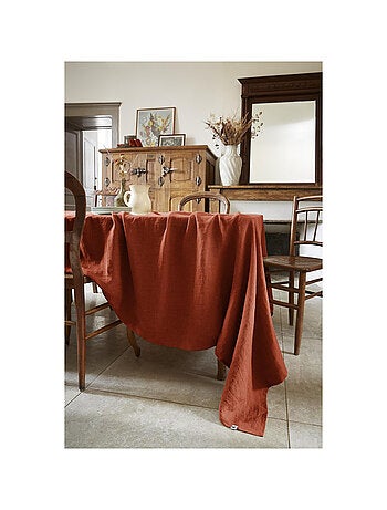 Nappe Rectangle – Lin Lavé Français Luxe - Soline