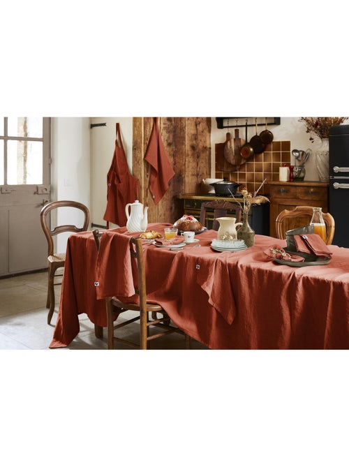 Nappe Rectangle – Lin Lavé Français Luxe - Soline - Kiabi