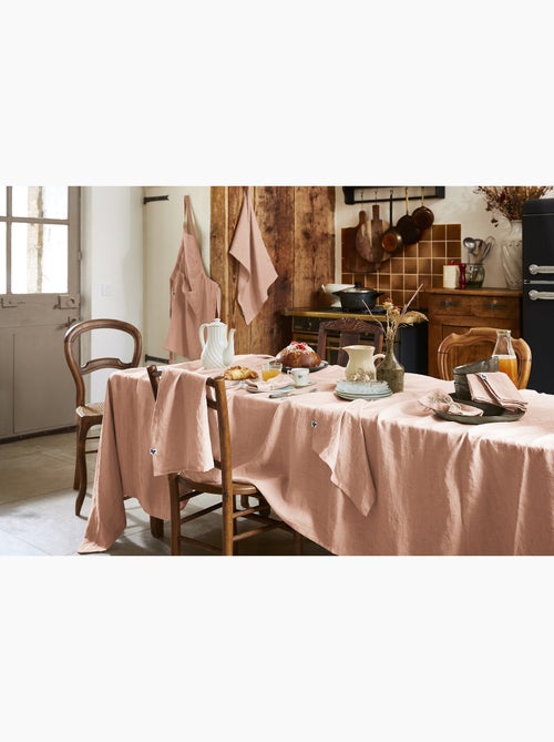 Nappe Rectangle – Lin Lavé Français Luxe - Soline - Kiabi