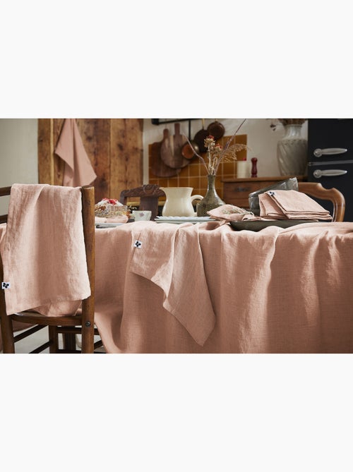 Nappe Rectangle – Lin Lavé Français Luxe - Soline - Kiabi