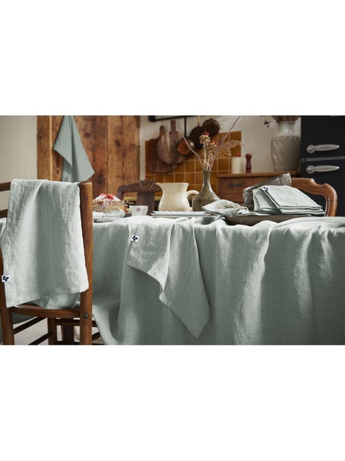 Nappe Rectangle – Lin Lavé Français Luxe - Soline - Kiabi