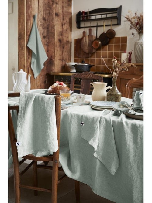 Nappe Rectangle – Lin Lavé Français Luxe - Soline - Kiabi