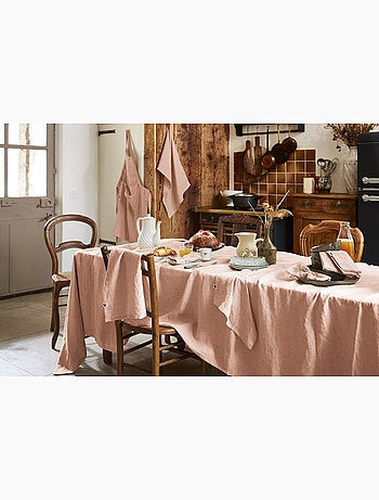Nappe Rectangle – Lin Lavé Français Luxe Soline