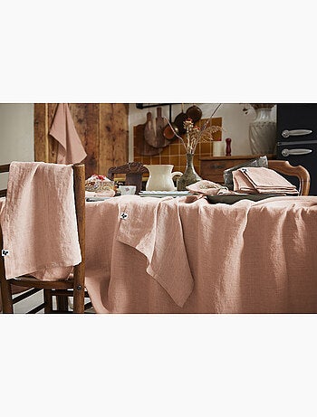 Nappe Rectangle – Lin Lavé Français Luxe Soline