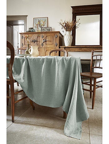 Nappe Rectangle – Lin Lavé Français Luxe Soline