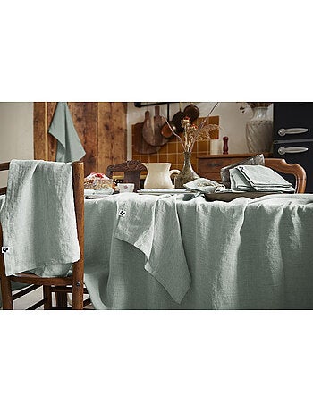 Nappe Rectangle – Lin Lavé Français Luxe Soline