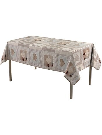 Nappe rectangle patchwork Cosy coeur