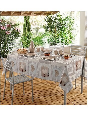 Nappe rectangle patchwork Cosy coeur