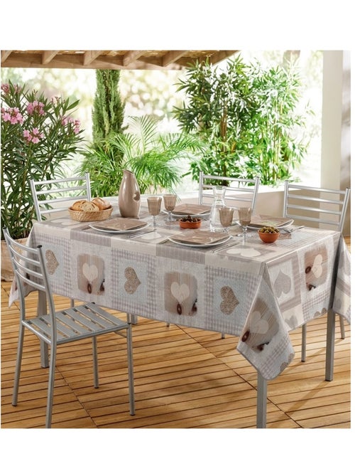 Nappe rectangle patchwork Cosy coeur - Kiabi Nappe rectangle patchwork Cosy coeur - Kiabi