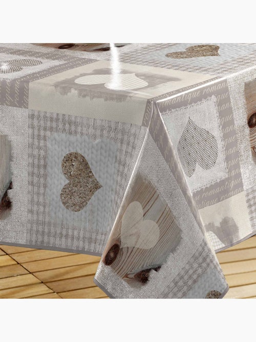 Nappe rectangle patchwork Cosy coeur - Kiabi Nappe rectangle patchwork Cosy coeur - Kiabi