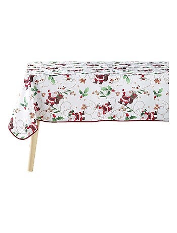 Nappe rectangle père noel enchanté