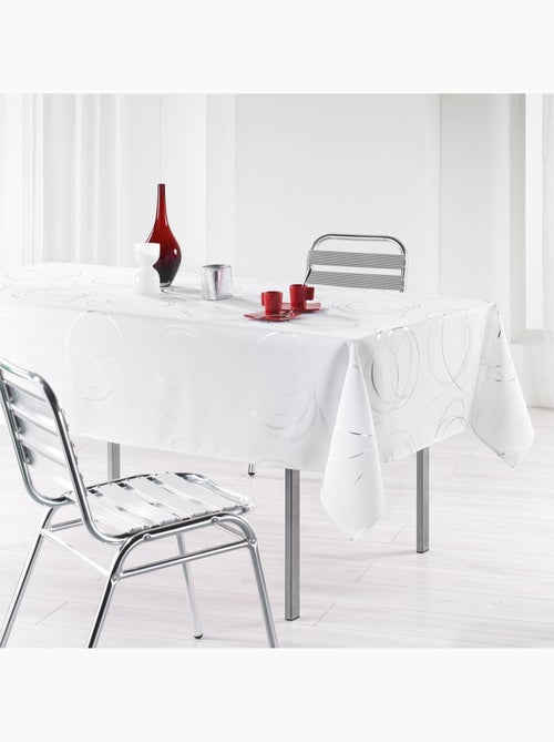 Nappe rectangle polyester imprimé metallisé Bully - Kiabi Nappe rectangle polyester imprimé metallisé Bully - Kiabi