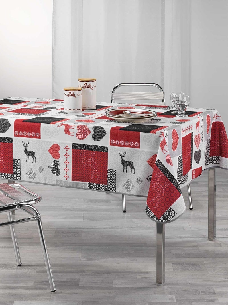 Nappe rectangle Valho Rouge - Kiabi