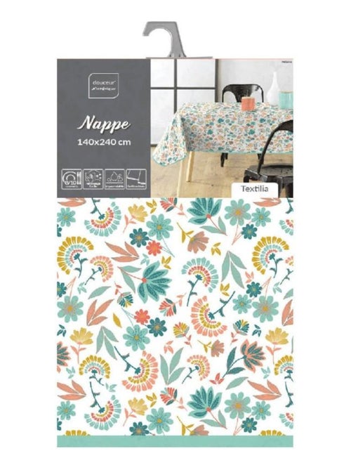 Nappe rectangulaire 140x240 cm Textilia Indiana - Kiabi Nappe rectangulaire 140x240 cm Textilia Indiana - Kiabi