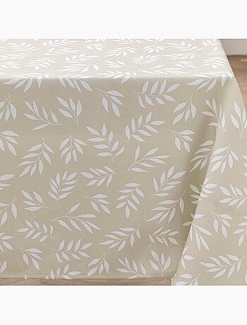 Nappe rectangulaire 145x240 antitache milova naturel