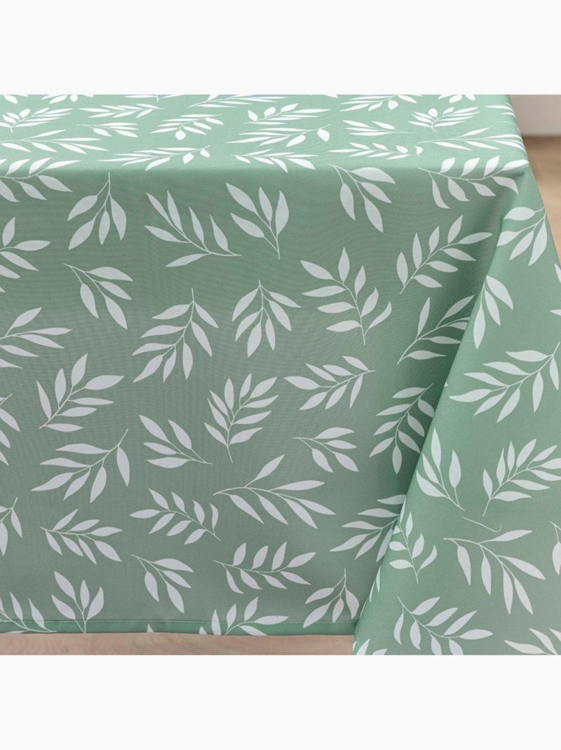 Nappe rectangulaire 145x240 antitache milova vert sauge Vert - Kiabi