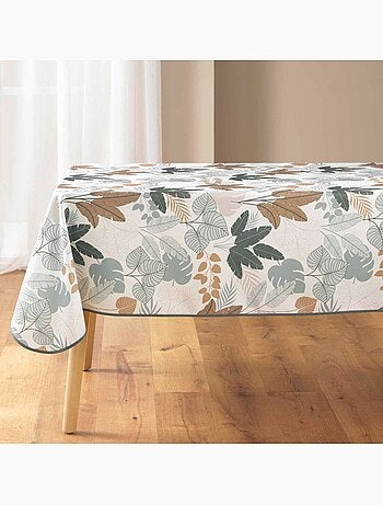 Nappe rectangulaire 150x240 antitache imprimé fidji