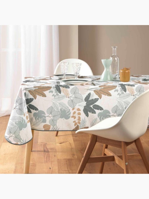 Nappe rectangulaire 150x240 antitache imprimé fidji - Kiabi Nappe rectangulaire 150x240 antitache imprimé fidji - Kiabi