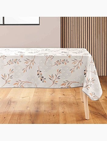 Nappe rectangulaire 150x240 antitache imprimé manola