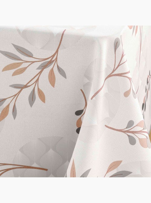 Nappe rectangulaire 150x240 antitache imprimé manola - Kiabi