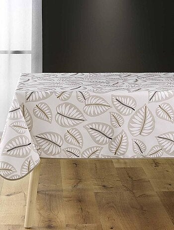 Nappe rectangulaire 150x240 cm Alma naturel