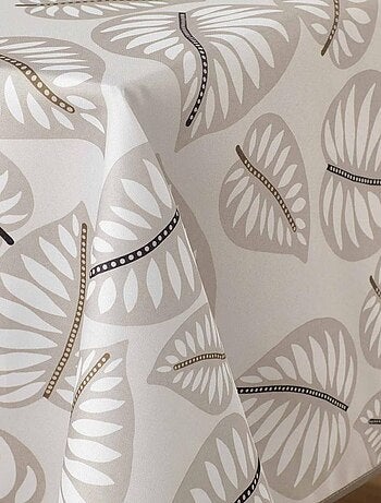 Nappe rectangulaire 150x240 cm Alma naturel